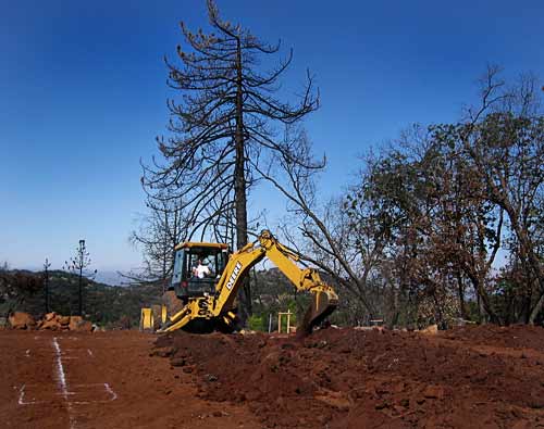 breaking ground for the new studio